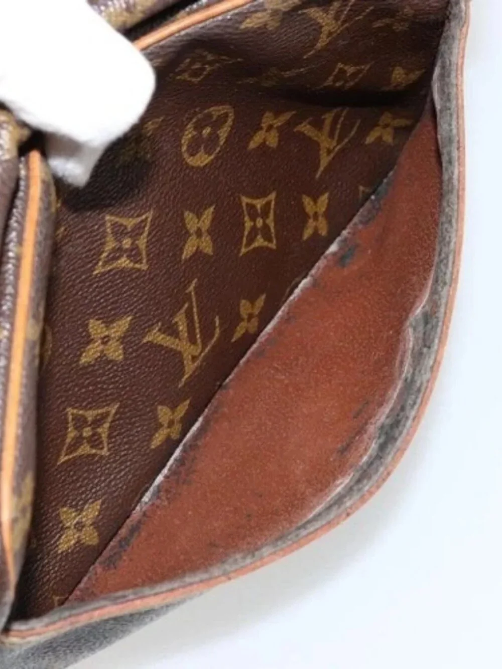 LOUIS VUITTON Monogram Compiegne 23 Clutch Bag M51847 LV Auth ep14103